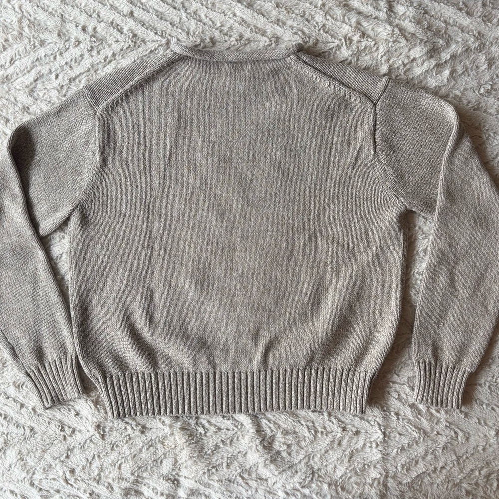 Ralph Lauren Beige Bear Sweater S - Picture 5 of 6